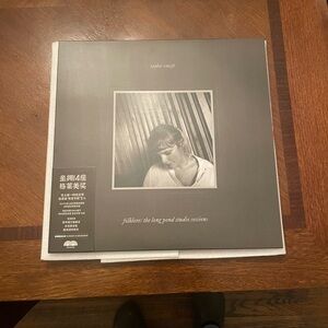Taylor Swift Folklore: Long Pond Studio Sessions Numbered Vinyls China Exclusive